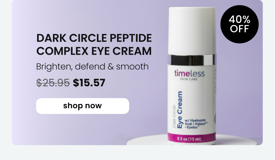 dark circle peptide complex eye cream brighten & hydrate