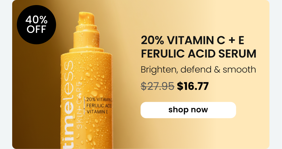 20% vitamin C + E ferulic acid serum brighten, defend & smooth skin
