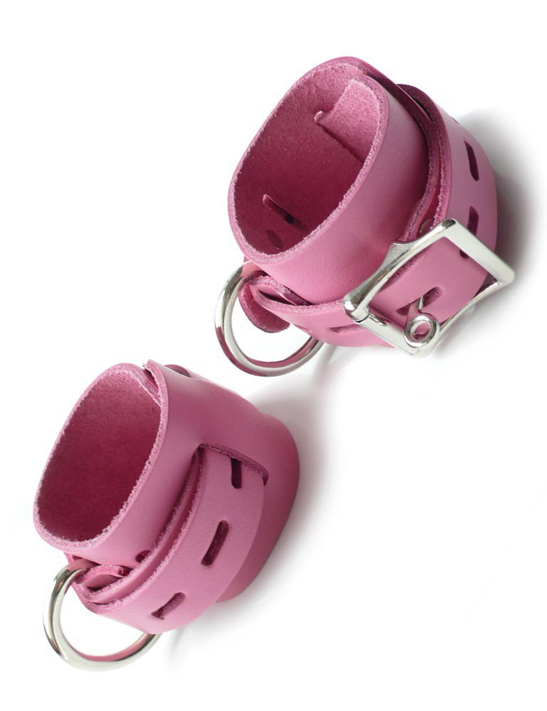 Image of Locking / Buckling Cuffs - Pink