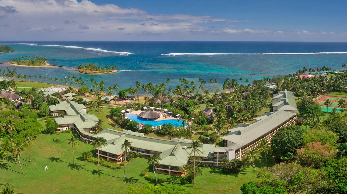 Fiji Coral Coast Bliss with Daily Breakfast, Nightly Dinner, Sunset Cruise & Two Kids Stay Free