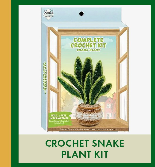 Crochet Snake Plant Kit