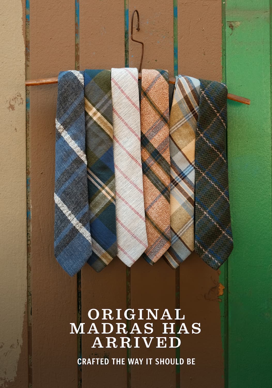 Original Madras Has Arrived Crafted the Way It Should Be
