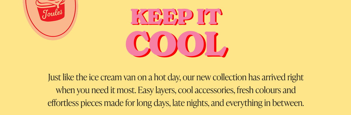 KEEP IT COOL