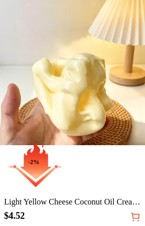 Light Yellow Cheese Coconut Oil...