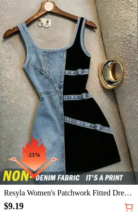 Resyla Women s Patchwork Fitted...