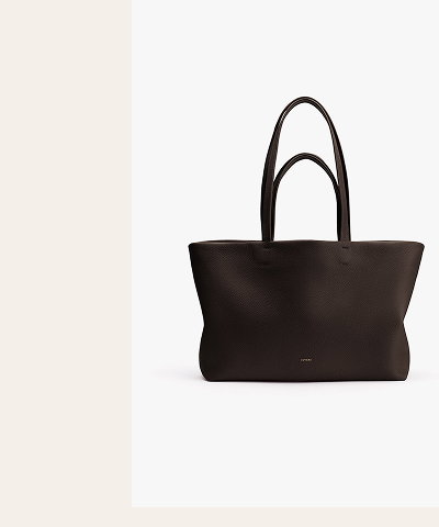 Small Easy Tote Mocha V1