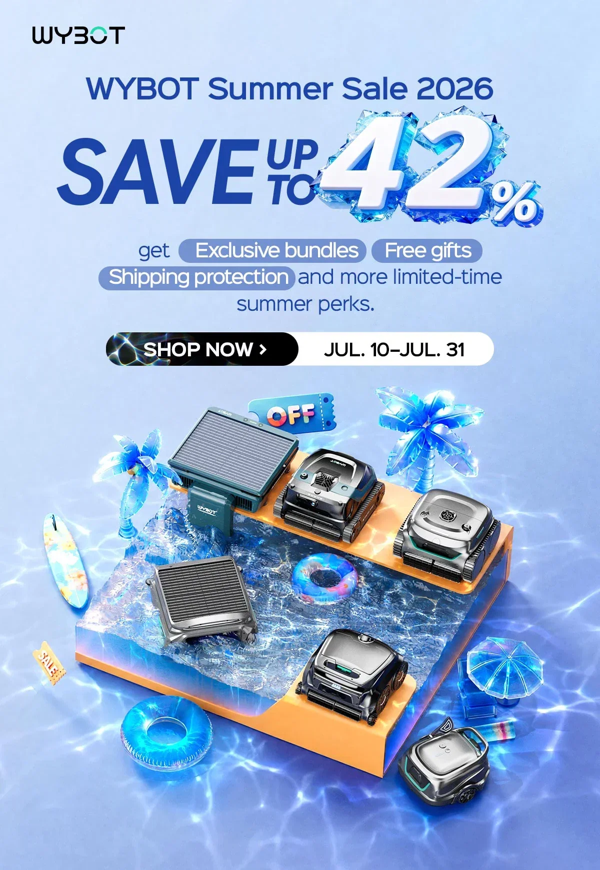 WYBOT Summer Sale 2026 WYBOT Summer Sale 2026