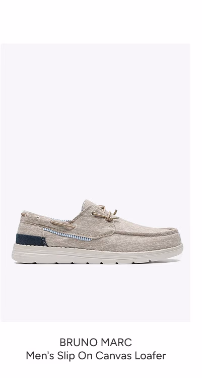 Men's Slip On Canvas Loafer