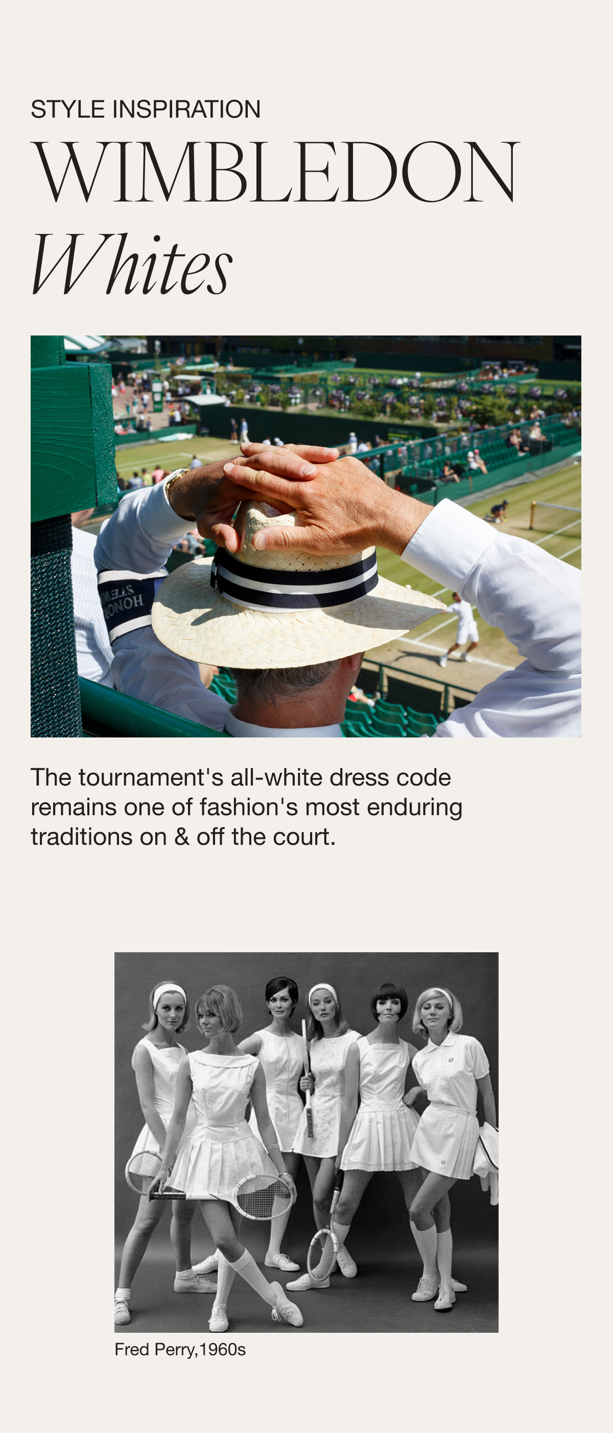Wimbledon Whites