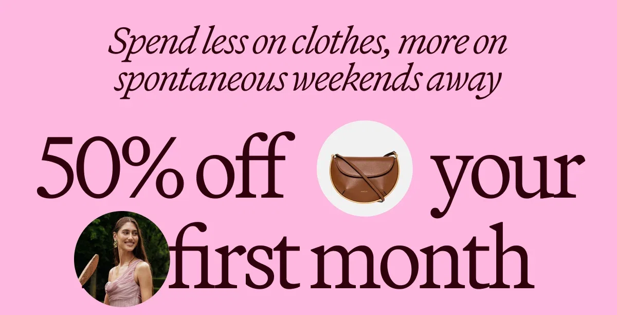 50% off your first month