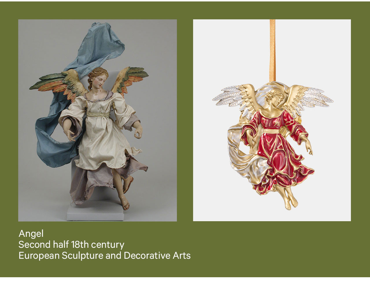 2026 Angel Tree Ornament | Angel Second half 18th century European Sculpture and Decorative Arts