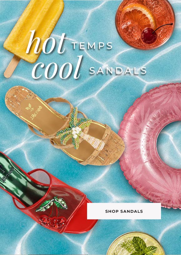 SHOP SANDALS