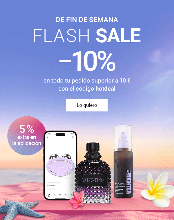 Flash Sale de fin de semana