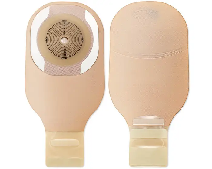 Ostomy Pouch Premier One-Piece System 12 Inch Length Flat, Trim to Fit Drainable BX/10