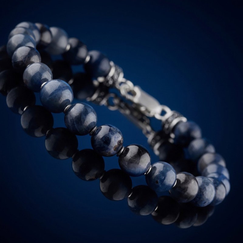 One-of-a-kind Blue Sapphire bracelet