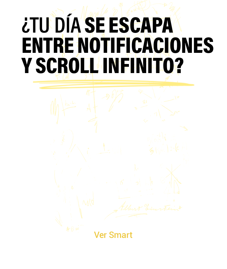 ¿Tu día se escapa entre notificaciones y scroll infinito? MENOS SMART