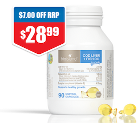 Bio Island Zinc 120 Chewable Tablets 15% off RRP at Chemist Warehouse sale ends 22 July 2026