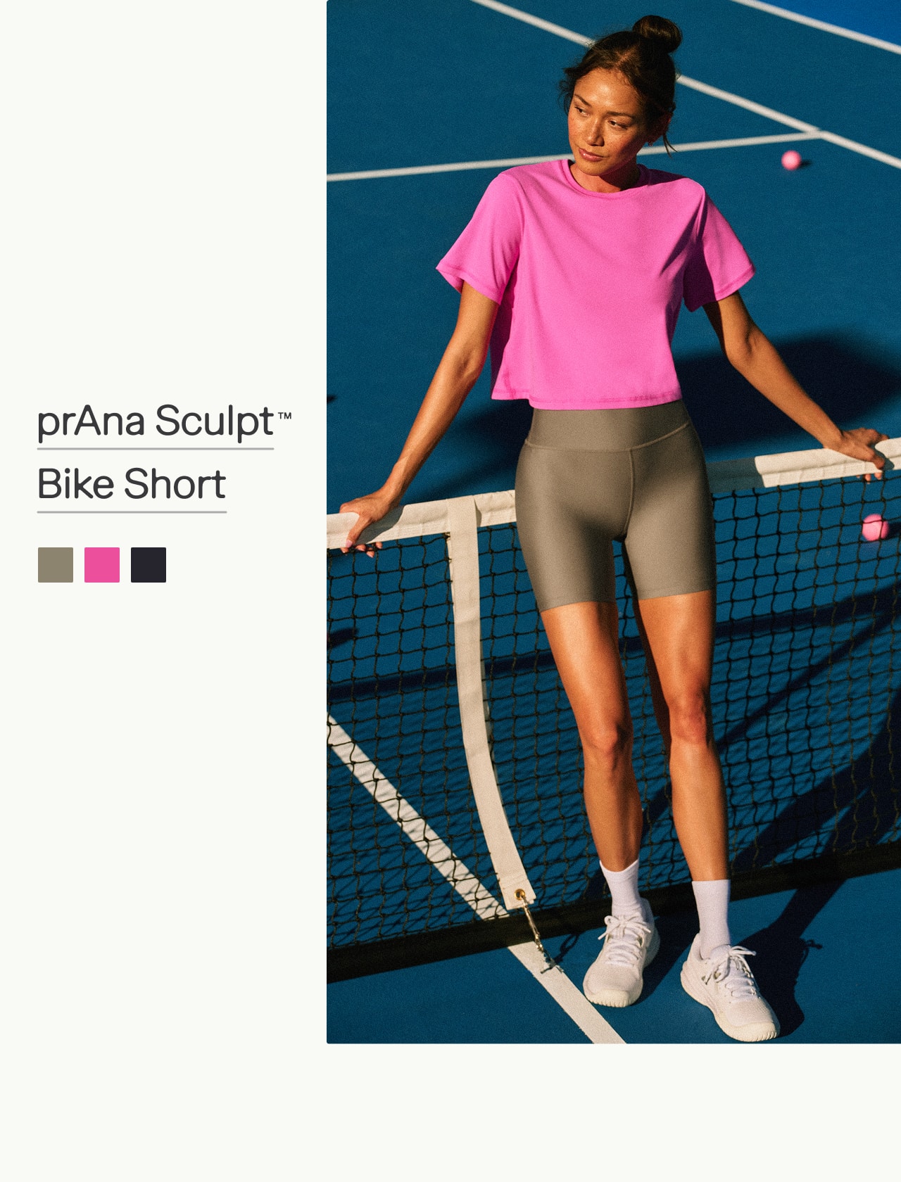 prAna sculpt bike short
