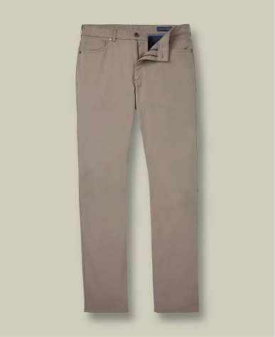 Casual Stretch Chinos - Taupe