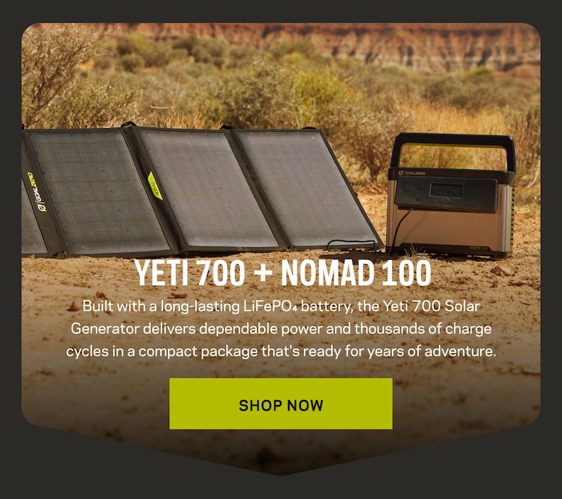 Yeti 700 + Nomad 100