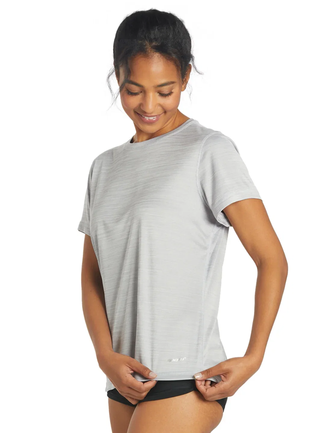 Image of Sporti Women's S/S Hybrid UPF 50+ Sun Shirt