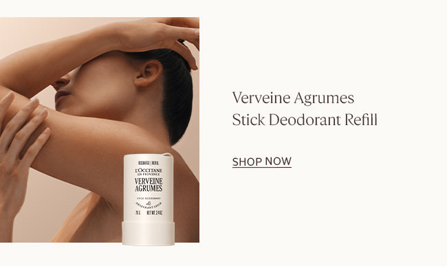 VERVEINE AGRUMES STICK DEODORANT REFILL | SHOP NOW 
