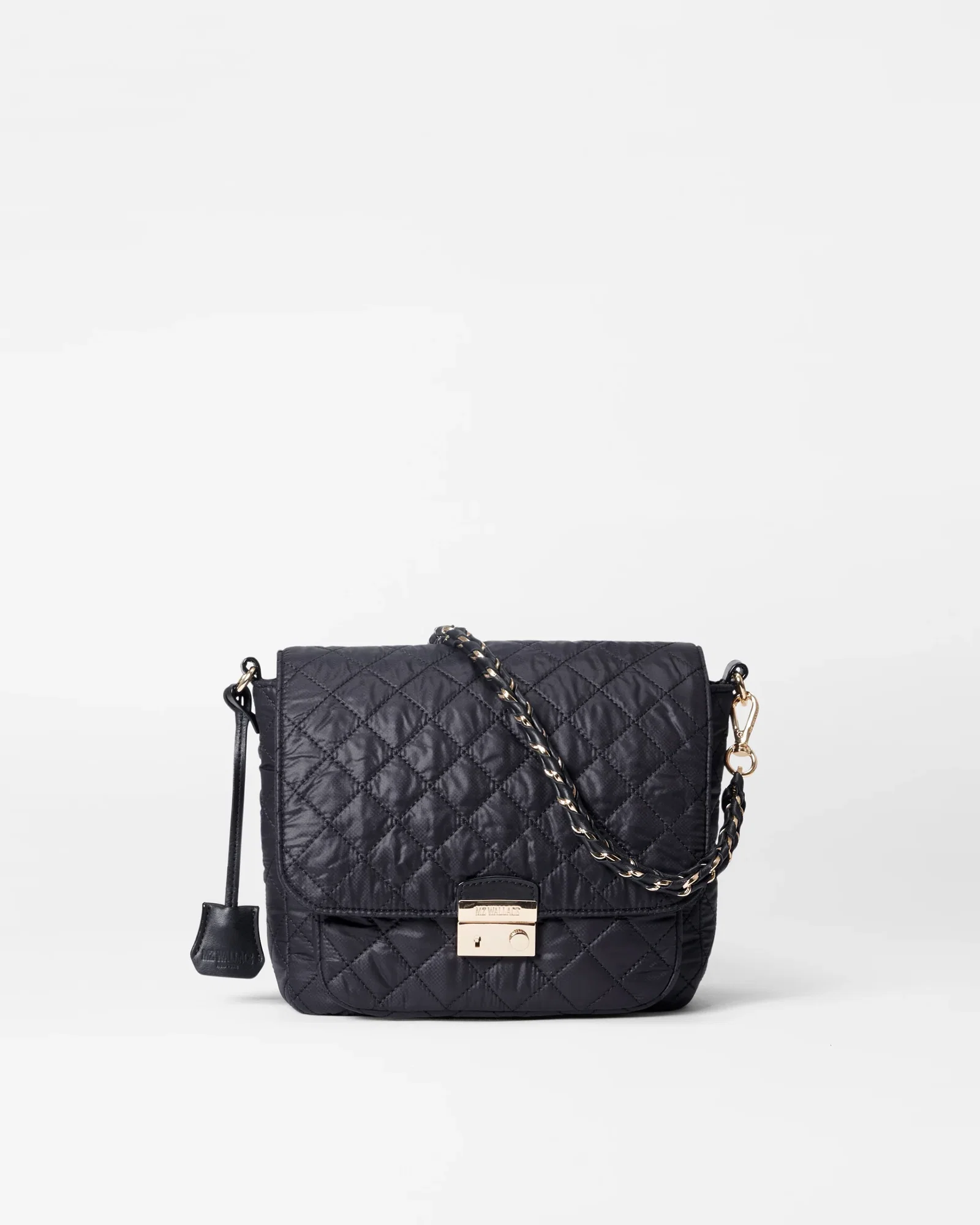 Image of Black Medium Crosby Lock Crossbody