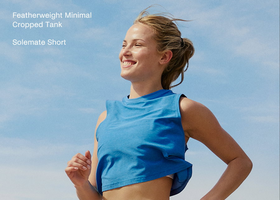Featherweight Minimal Cropped Tank