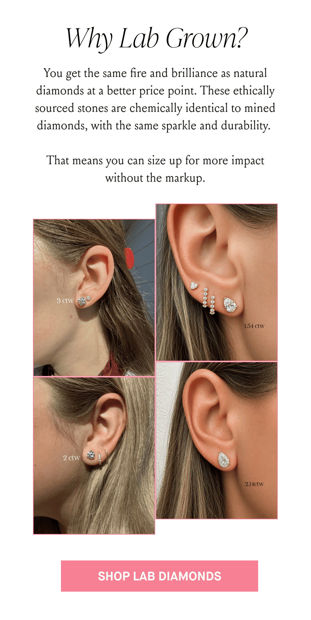 SHOP LAB DIAMONDS