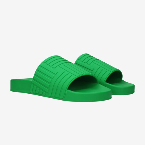 Bottega Veneta Slippers and Clogs Women Rubber Green/Parakeet