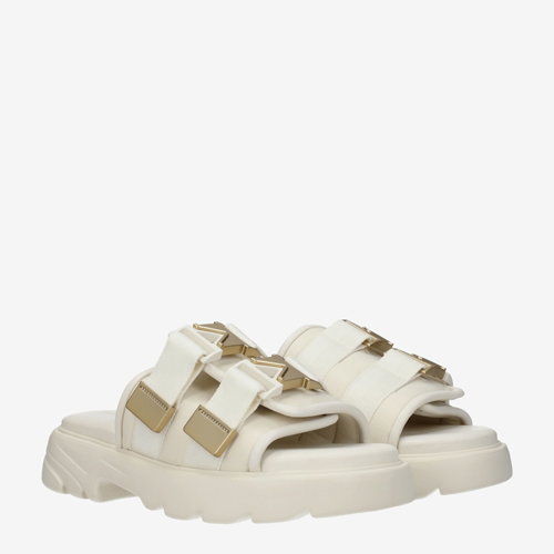 Bottega Veneta Slippers and Clogs Men Fabric Beige/Rope