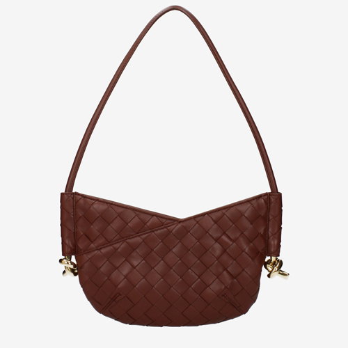 Bottega Veneta Shoulder Bags Women Leather Brown/Sapele