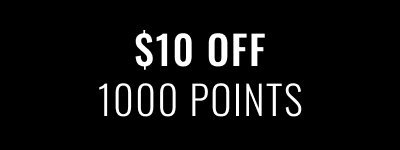 $10 OFF 1000 POINTS
