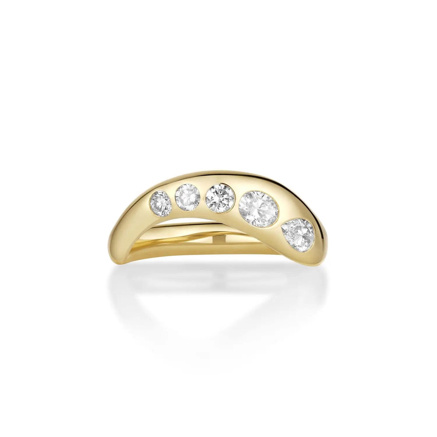 Image of White Diamond Lola Bombe Band