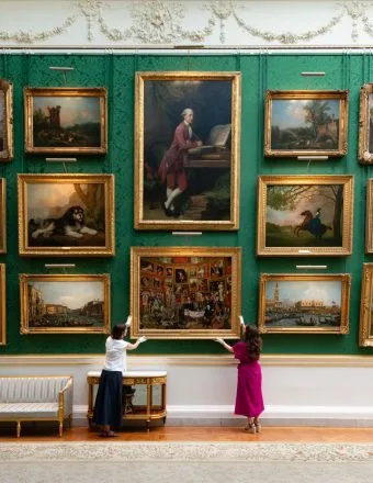 Buckingham Palace Gallery Revives the Salon-Style Hang
