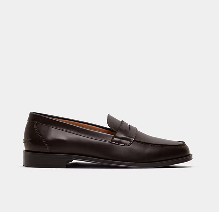 Chocolate Brown Penny Loafer