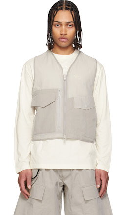 Taupe Tactical Utility Vest - Y-3