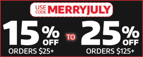 Christmas In July - Up To 25% Off Your Order!