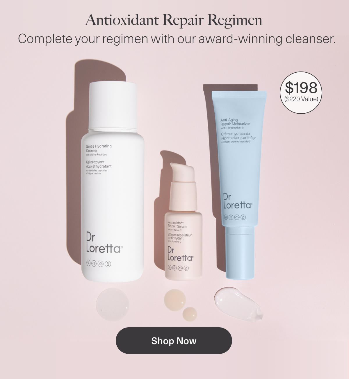 antioxidant repair regimen 
