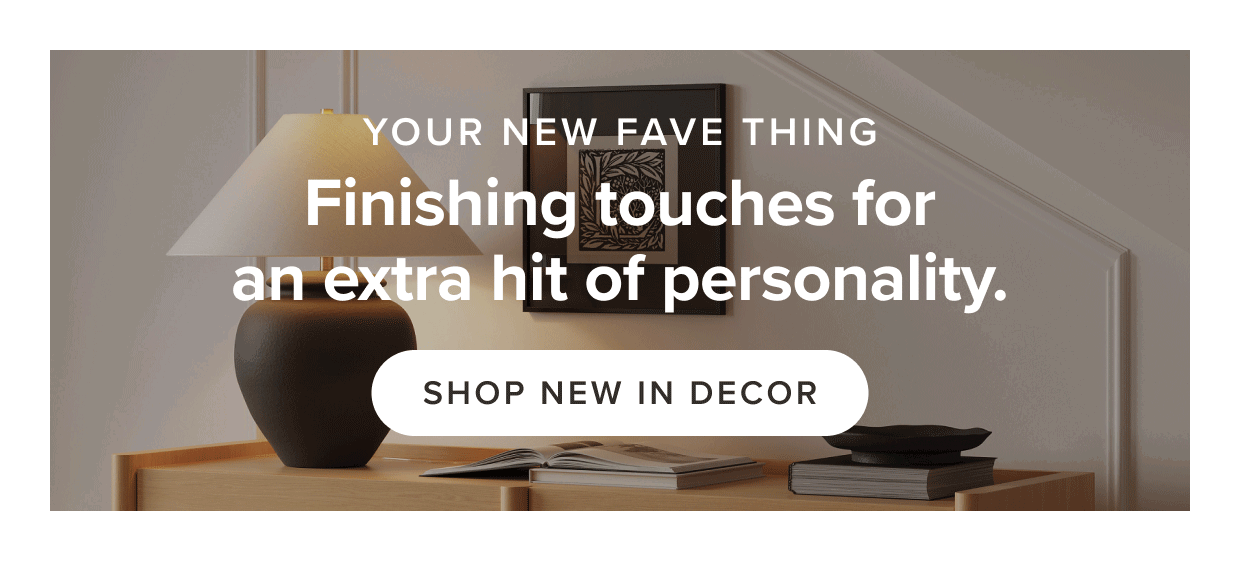 Shop new in decor.