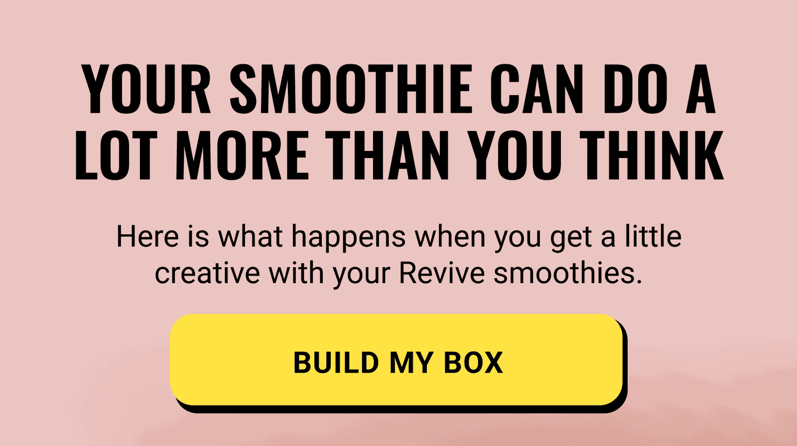 Your smoothie can do a lot more than you think