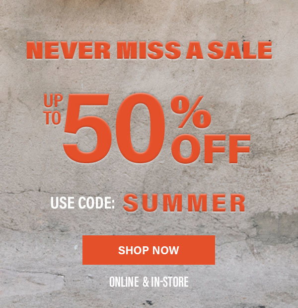 Up To 50% Off