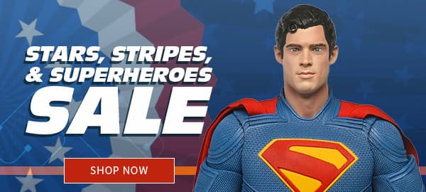 Stars, Stripes and Superheroes SALE SHOP NOW 