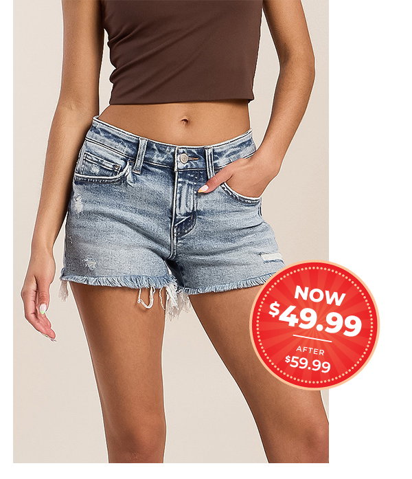 Flying Monkey Rylee Low Rise Stretch Short