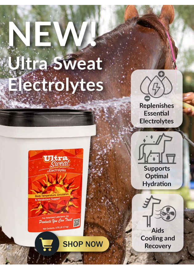 New ultra sweat electrolytes - Cox Vet Labs