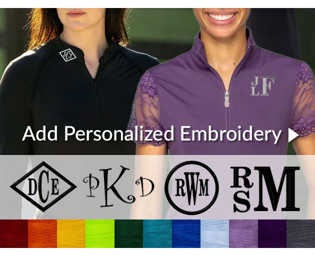 Add personalized embroidery