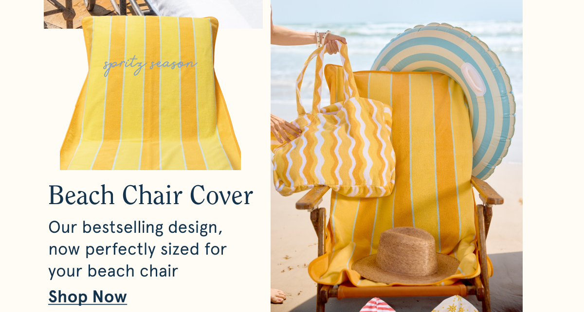 Beach chair cover