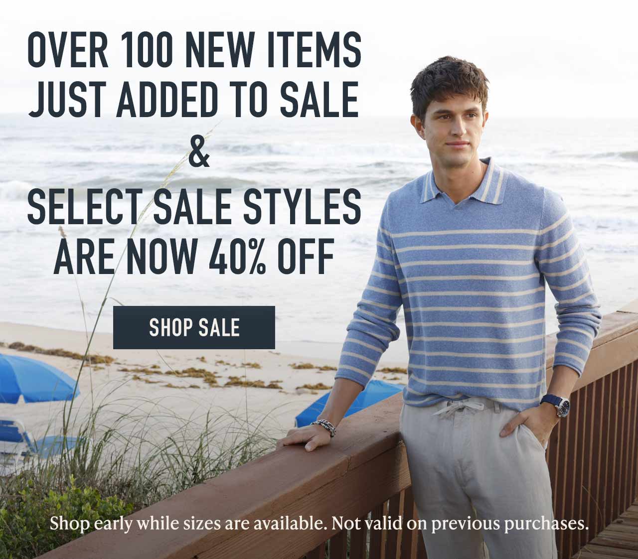 Even more styles now 40% off or more at the Summer Sale — Westport Big & Tall.