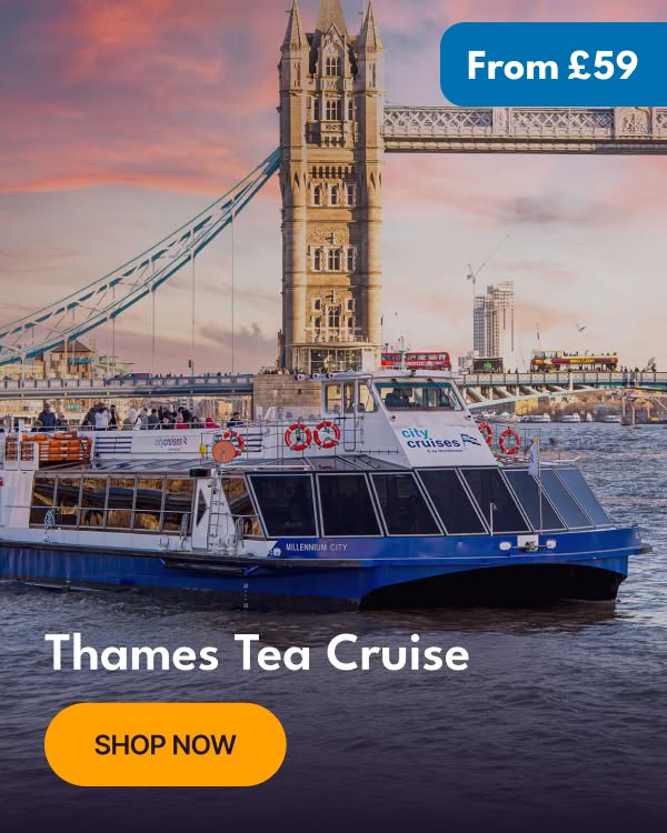 Thames Afternoon Tea Cruise