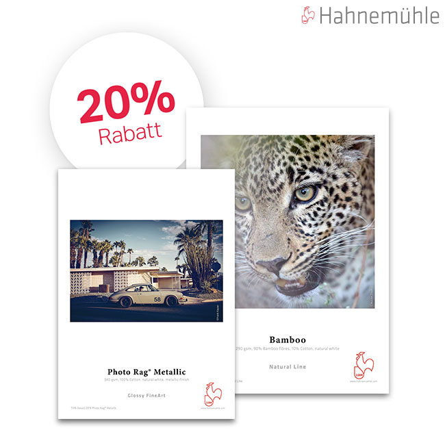 Hahnemühle Aktion: 20% Rabatt